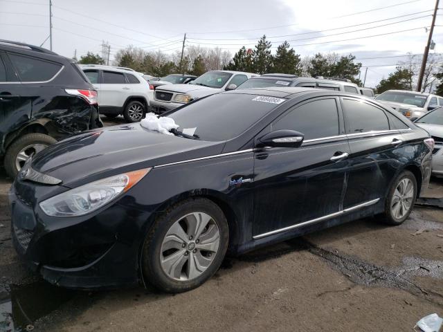 HYUNDAI SONATA HYB 2015 with VIN KMHEC4A41FA136478 - Photo from auction