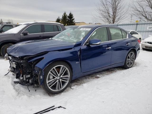 INFINITI Q50 PREMIU 2017 with VIN JN1EV7AR7HM838739 - Photo from auction
