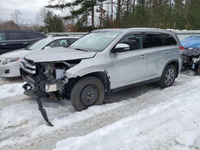 TOYOTA HIGHLANDER 2019 with VIN 5TDJZRFH3KS581330 - Photo from auction