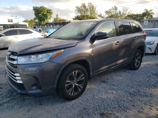TOYOTA HIGHLANDER 2018 with VIN 5TDZARFHXJS034239 - Photo from auction