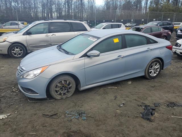 HYUNDAI SONATA GLS 2014 with VIN 5NPEB4AC4EH891890 - Photo from auction