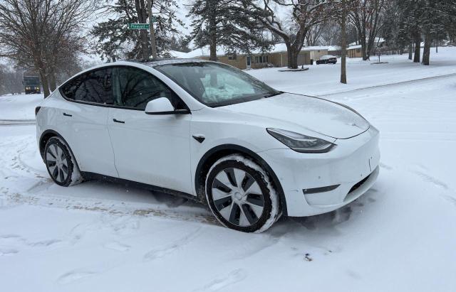 TESLA MODEL Y 2021 with VIN 5YJYGDEE5MF191402 - Photo from auction
