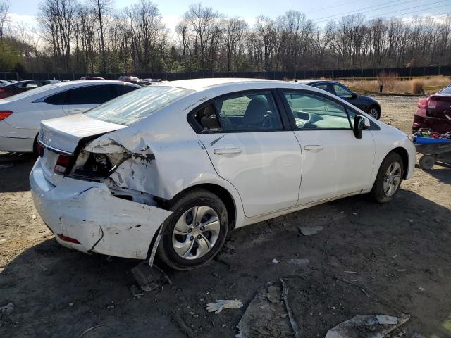 Photo 3 from auction – 2013 HONDA CIVIC LX with VIN 19XFB2F59DE216249
