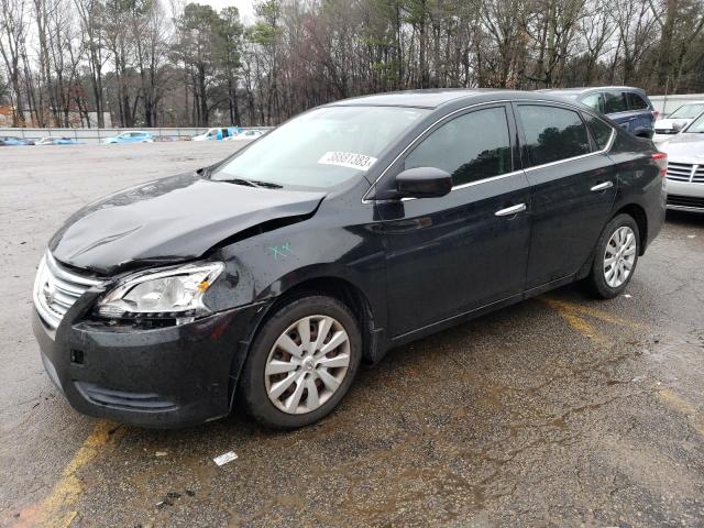 NISSAN SENTRA S 2015 with VIN 3N1AB7AP3FY366569 - Photo from auction