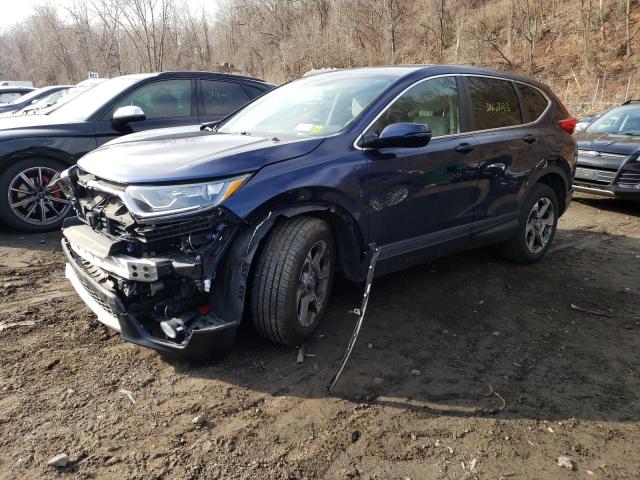 HONDA CR-V EX 2017 with VIN 2HKRW2H55HH659952 - Photo from auction