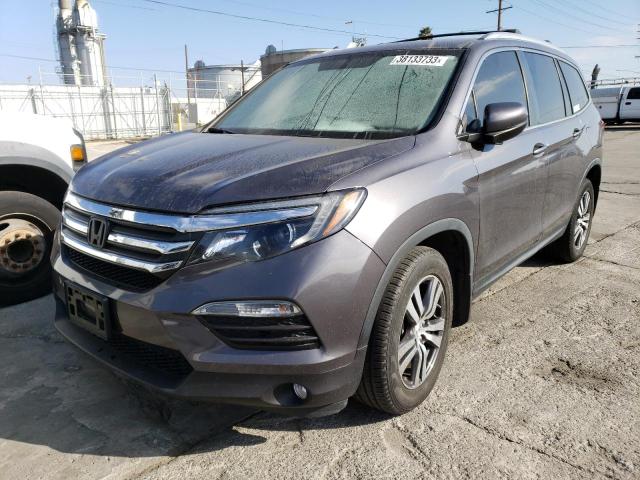 Photo 1 from auction – 2017 HONDA PILOT EXL with VIN 5FNYF5H55HB026525