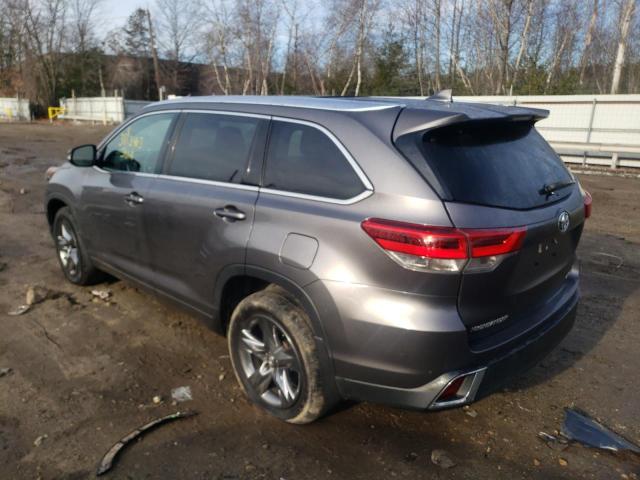 Photo 2 from auction – 2019 TOYOTA HIGHLANDER with VIN 5TDDZRFH9KS995774