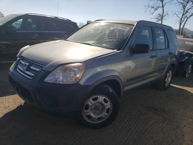 HONDA CR-V LX 2006 with VIN JHLRD68536C019165 - Photo from auction