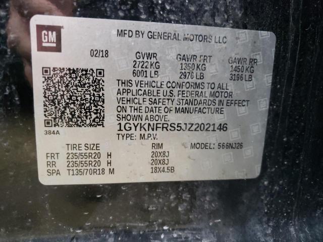 Photo 14 from auction – 2018 CADILLAC XT5 PREMIU with VIN 1GYKNFRS5JZ202146