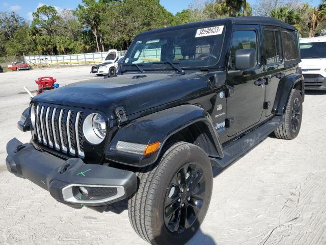 JEEP WRANGLER U 2021 with VIN 1C4JJXP69MW800206 - Photo from auction
