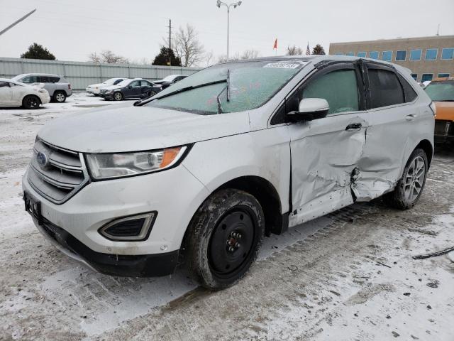 FORD EDGE TITAN 2018 with VIN 2FMPK4K88JBC37589 - Photo from auction