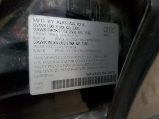 Photo 14 from auction – 2015 AUDI A4 ALLROAD with VIN WA1UFAFL7FA118633