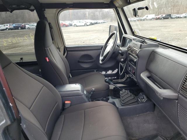 Photo 10 from auction – 2000 JEEP WRANGLER / with VIN 1J4FA49S4YP741445