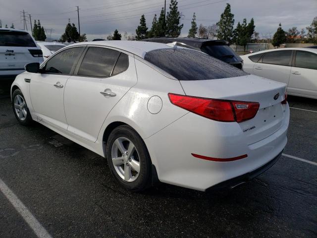 Photo 2 from auction – 2015 KIA OPTIMA LX with VIN KNAGM4A7XF5661761
