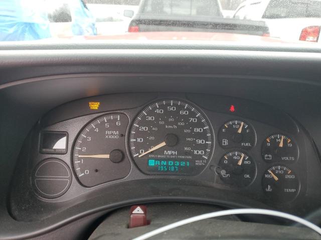 Photo 9 from auction – 2002 CHEVROLET AVALANCHE with VIN 3GNEC13T02G227459
