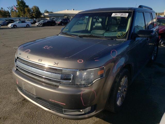 FORD FLEX SEL 2014 with VIN 2FMGK5C8XEBD09743 - Photo from auction