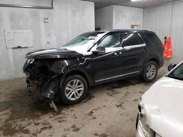 FORD EXPLORER X 2018 with VIN 1FM5K8DH7JGB41232 - Photo from auction