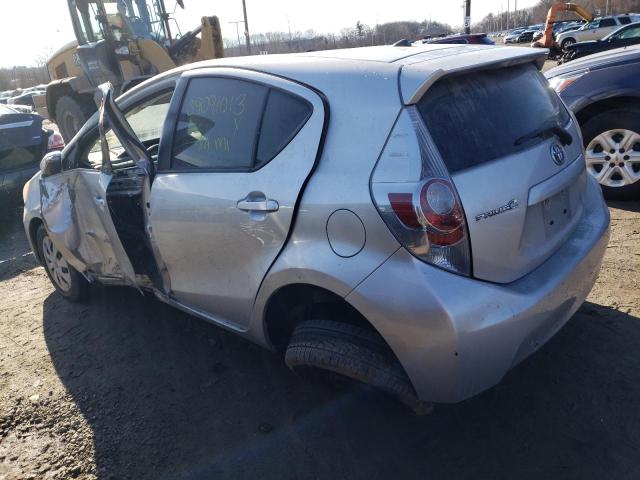 Photo 2 from auction – 2014 TOYOTA PRIUS C with VIN JTDKDTB33E1563888