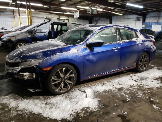 HONDA CIVIC SI 2017 with VIN 2HGFC1E57HH703812 - Photo from auction