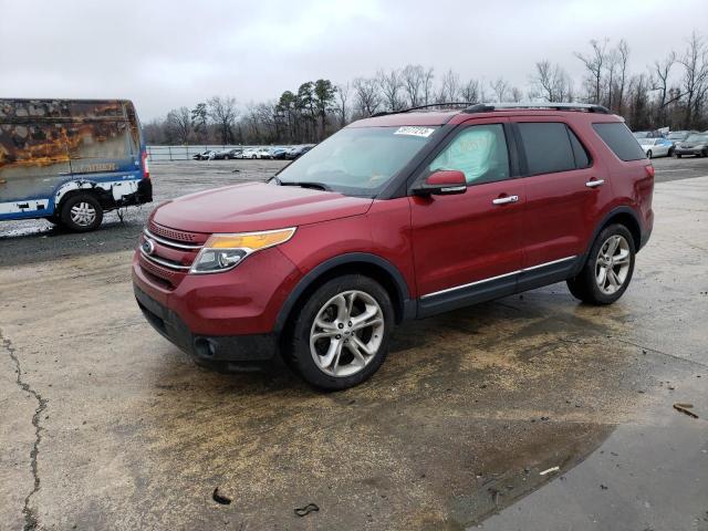 FORD EXPLORER L 2015 with VIN 1FM5K8F89FGA51049 - Photo from auction
