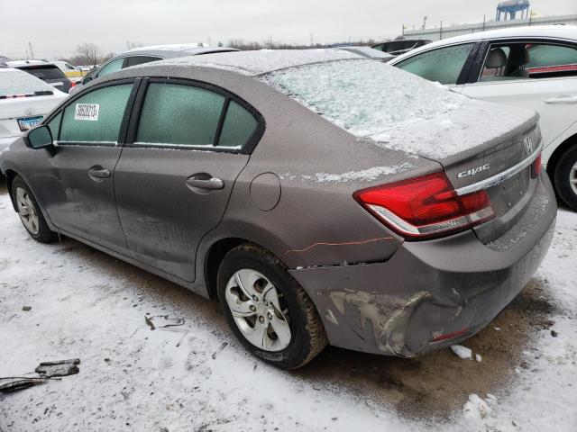 Photo 2 from auction – 2014 HONDA CIVIC LX with VIN 19XFB2F57EE006220