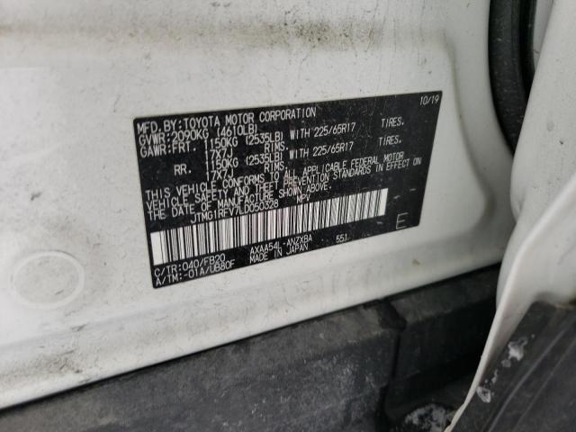 Photo 14 from auction – 2020 TOYOTA RAV4 LE with VIN JTMG1RFV7LD050328