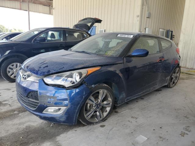 HYUNDAI VELOSTER 2017 with VIN KMHTC6AD7HU321820 - Photo from auction