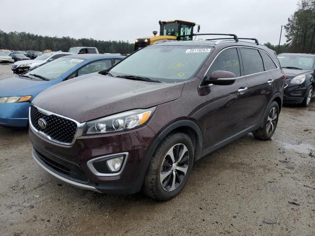 Photo 1 from auction – 2016 KIA SORENTO EX with VIN 5XYPH4A10GG052741