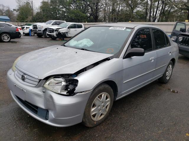 HONDA CIVIC LX 2003 with VIN 2HGES16573H620922 - Photo from auction