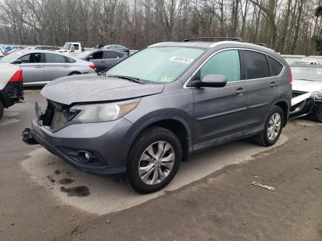 HONDA CR-V EXL 2014 with VIN 2HKRM4H72EH605071 - Photo from auction