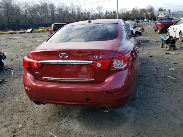 Photo 6 from auction – 2014 INFINITI Q50 BASE with VIN JN1BV7AR1EM682986