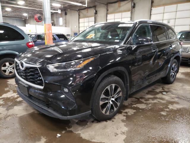 TOYOTA HIGHLANDER 2021 with VIN 5TDGBRCHXMS039602 - Photo from auction