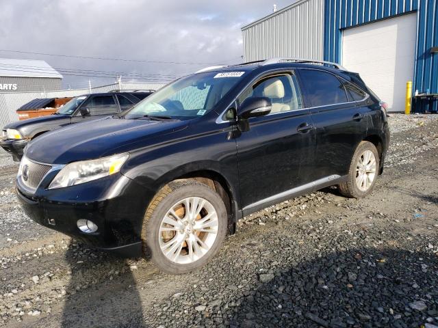 LEXUS RX 450 2011 with VIN JTJBC1BA3B2042727 - Photo from auction