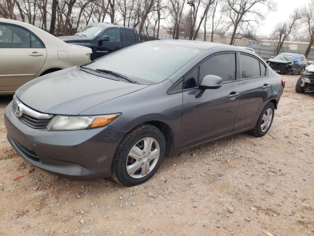 HONDA CIVIC LX 2012 with VIN 19XFB2F54CE008844 - Photo from auction