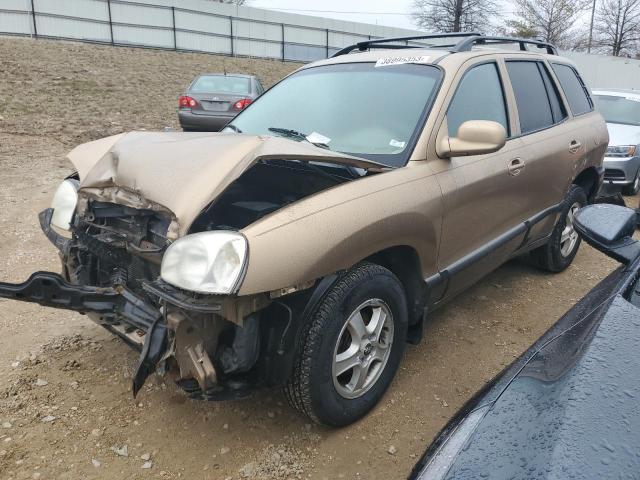 HYUNDAI SANTA FE G 2003 with VIN KM8SC73D43U409585 - Photo from auction