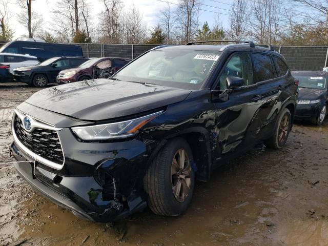 TOYOTA HIGHLANDER 2022 with VIN 5TDABRCH2NS541995 - Photo from auction