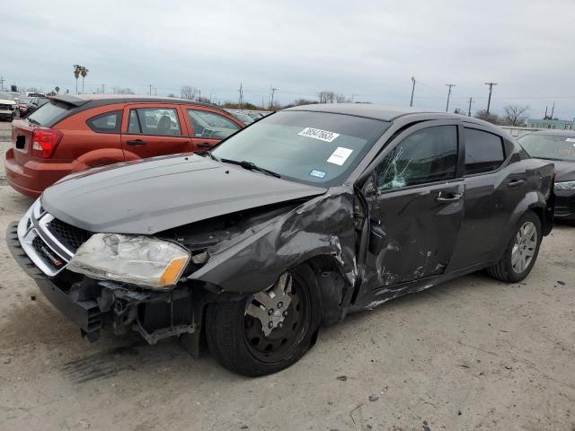 DODGE AVENGER SE 2014 with VIN 1C3CDZAB8EN222838 - Photo from auction