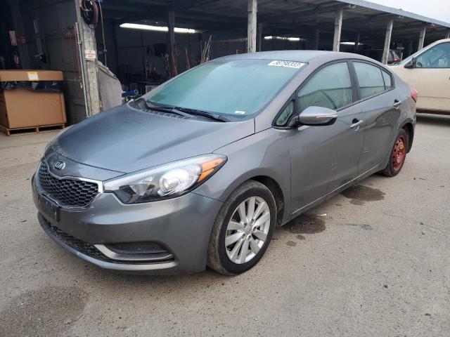 KIA FORTE LX 2016 with VIN KNAFX4A67G5592278 - Photo from auction