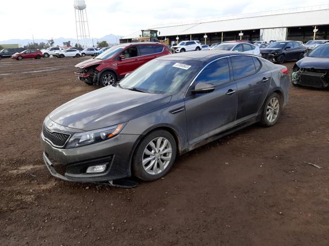 KIA OPTIMA EX 2015 with VIN 5XXGN4A75FG405930 - Photo from auction
