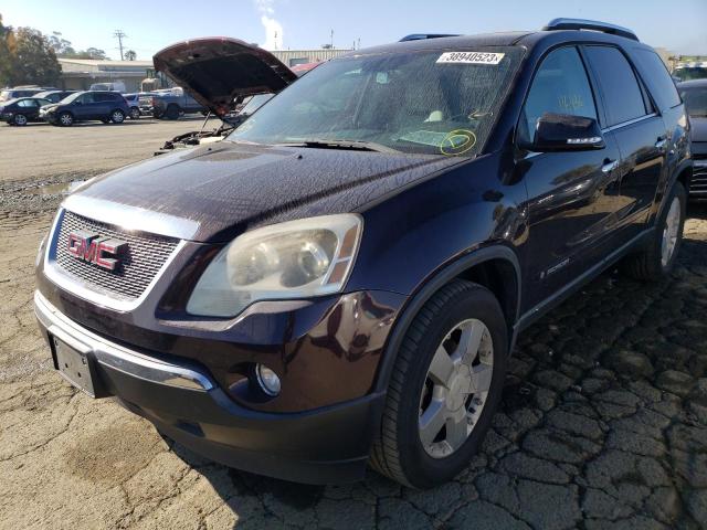 GMC ACADIA SLT 2008 with VIN 1GKER23788J124351 - Photo from auction