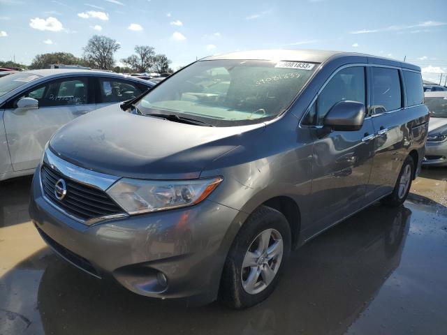NISSAN QUEST S 2015 with VIN JN8AE2KPXF9122711 - Photo from auction