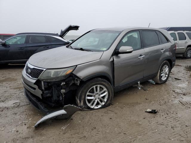 KIA SORENTO LX 2014 with VIN 5XYKT3A66EG484651 - Photo from auction