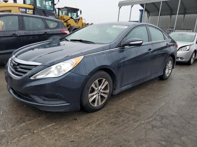 Photo 1 from auction – 2014 HYUNDAI SONATA GLS with VIN 5NPEB4AC0EH846039