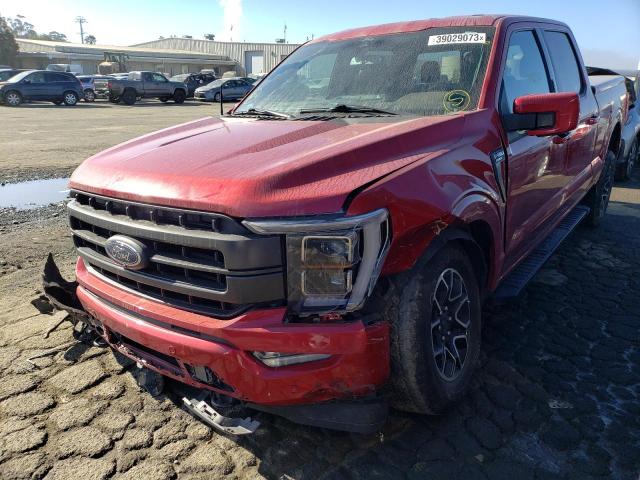 FORD F150 SUPER 2021 with VIN 1FTFW1E5XMKD38518 - Photo from auction