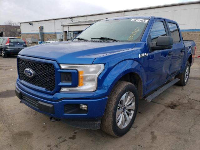 FORD F150 SUPER 2018 with VIN 1FTEW1E54JFE72876 - Photo from auction