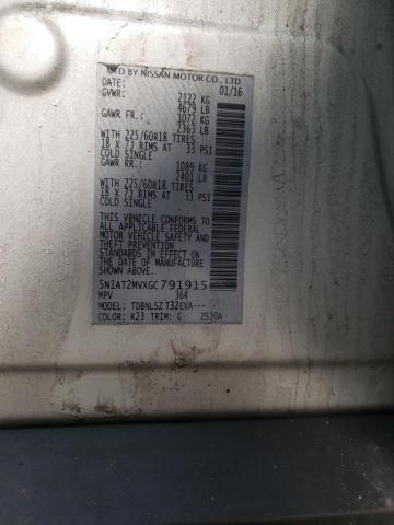 Photo 14 from auction – 2016 NISSAN ROGUE S with VIN 5N1AT2MVXGC791915
