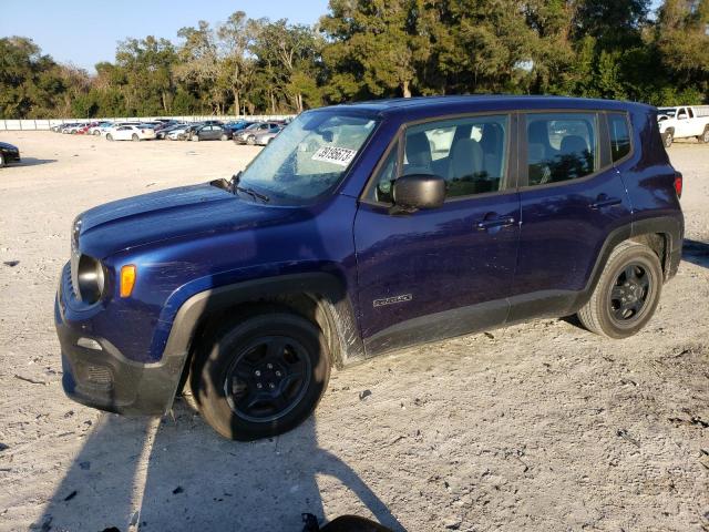 JEEP RENEGADE S 2017 with VIN ZACCJAAB5HPG22647 - Photo from auction