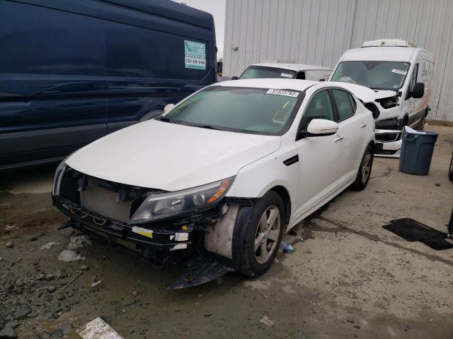 KIA OPTIMA LX 2015 with VIN KNAGM4A74F5566953 - Photo from auction
