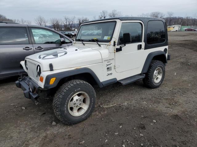 JEEP WRANGLER / 2000 with VIN 1J4FA49S4YP741445 - Photo from auction