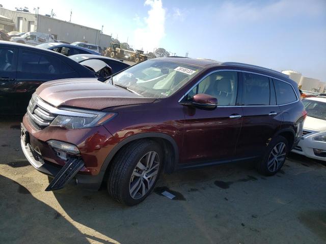 Photo 1 from auction – 2017 HONDA PILOT TOUR with VIN 5FNYF6H92HB013126